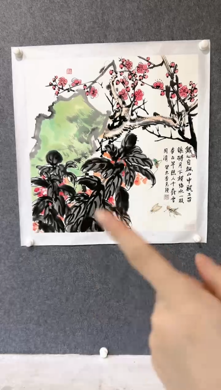 【闪购商品】绘画李克瑛-4平尺-花鸟yz