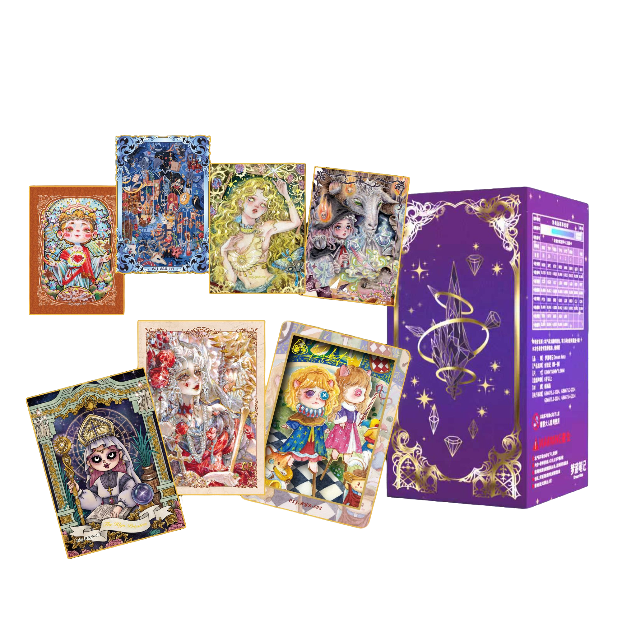 【相对论】梦游笔记《创世纪》典藏式艺术集换卡牌盲盒（代拆）