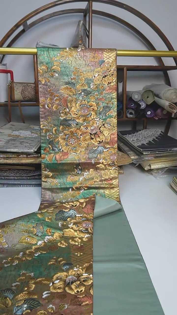 【闪购商品】织绣16西阵织六通花卉