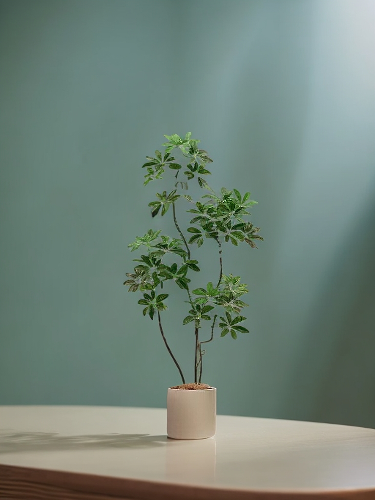 5头鸭脚木室内大型绿植吸收甲醛净化空气美观大型绿植四季常青