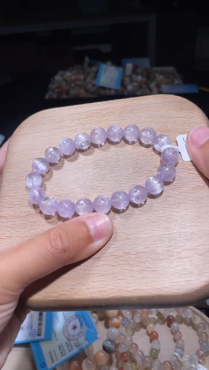 【闪购商品】锂辉石紫锂辉未镶嵌17号多样性发货一V 9+