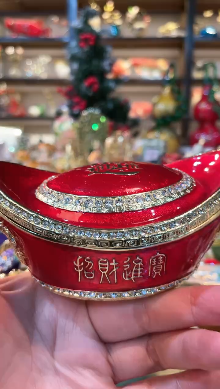 【闪购商品】精致珐琅彩首饰盒