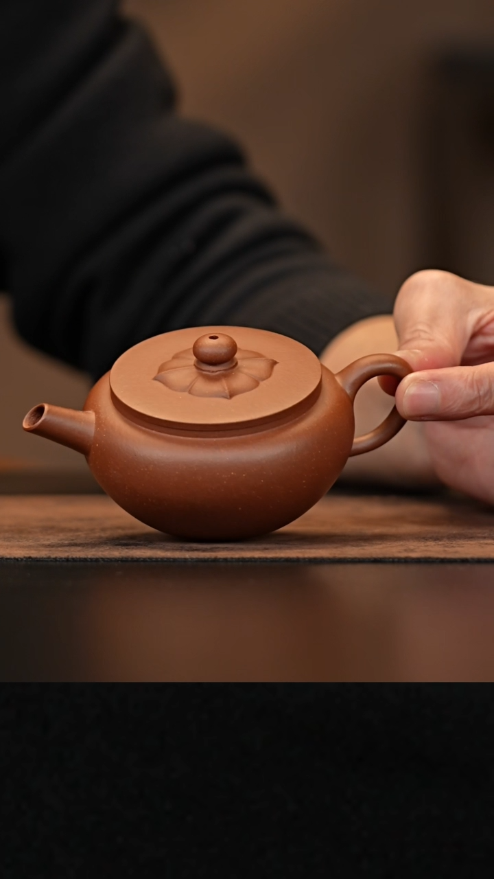 【闪购商品】紫砂茶壶允禾斋ztg 红降 花开见佛