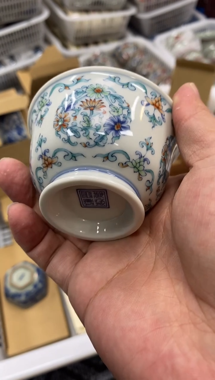 陶瓷景德陶瓷茶具容量约70