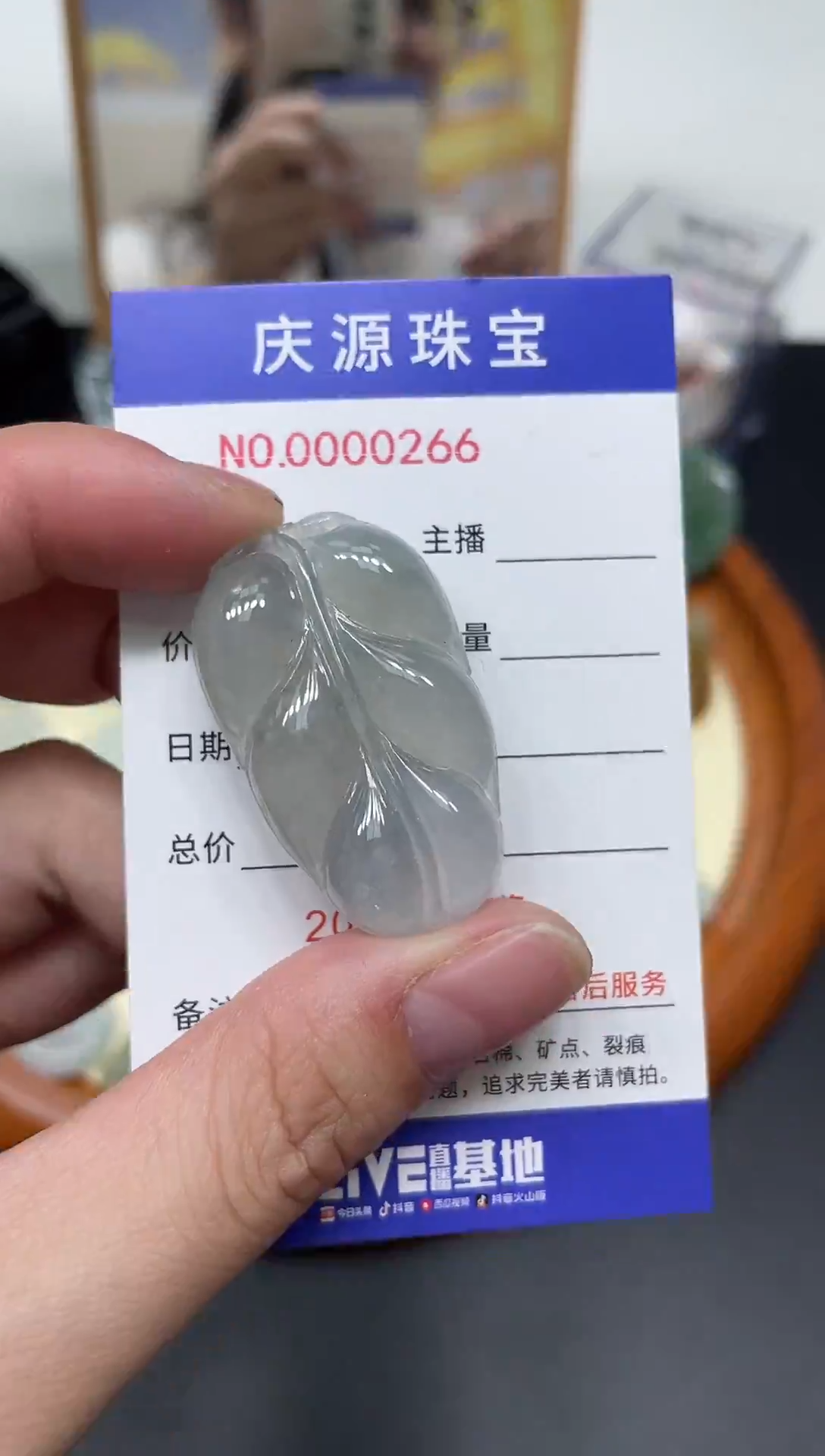 翡翠未镶嵌颈饰00000043