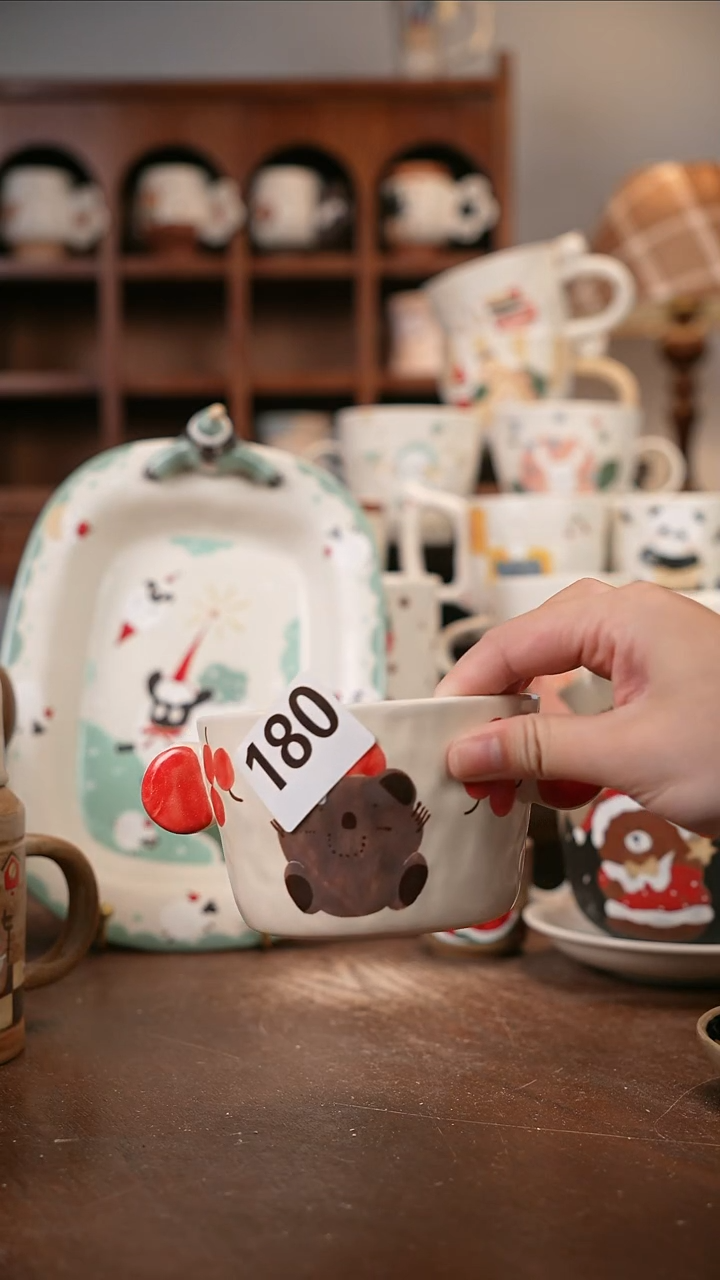 可爱川谷原创陶瓷8.7直播福利微瑕180