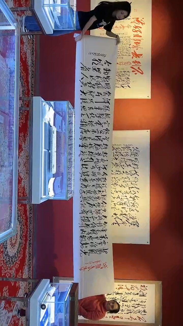 【闪购商品】书法田耕成书法反写沁园春雪