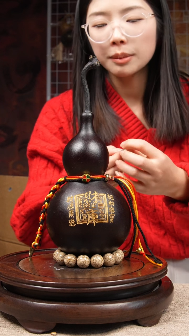 【闪购商品】825号大漆葫芦摆件挂件