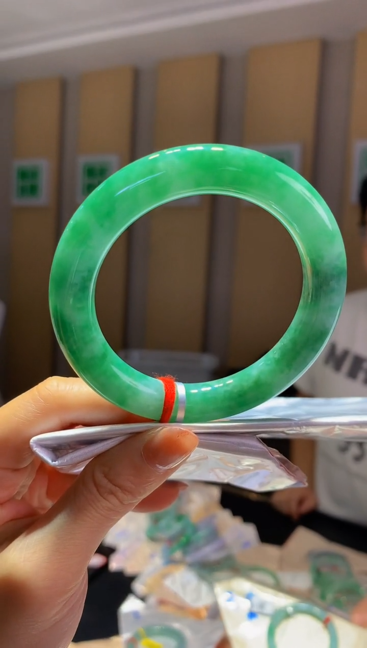 未镶嵌手镯翡翠-C139 圈口 57.6