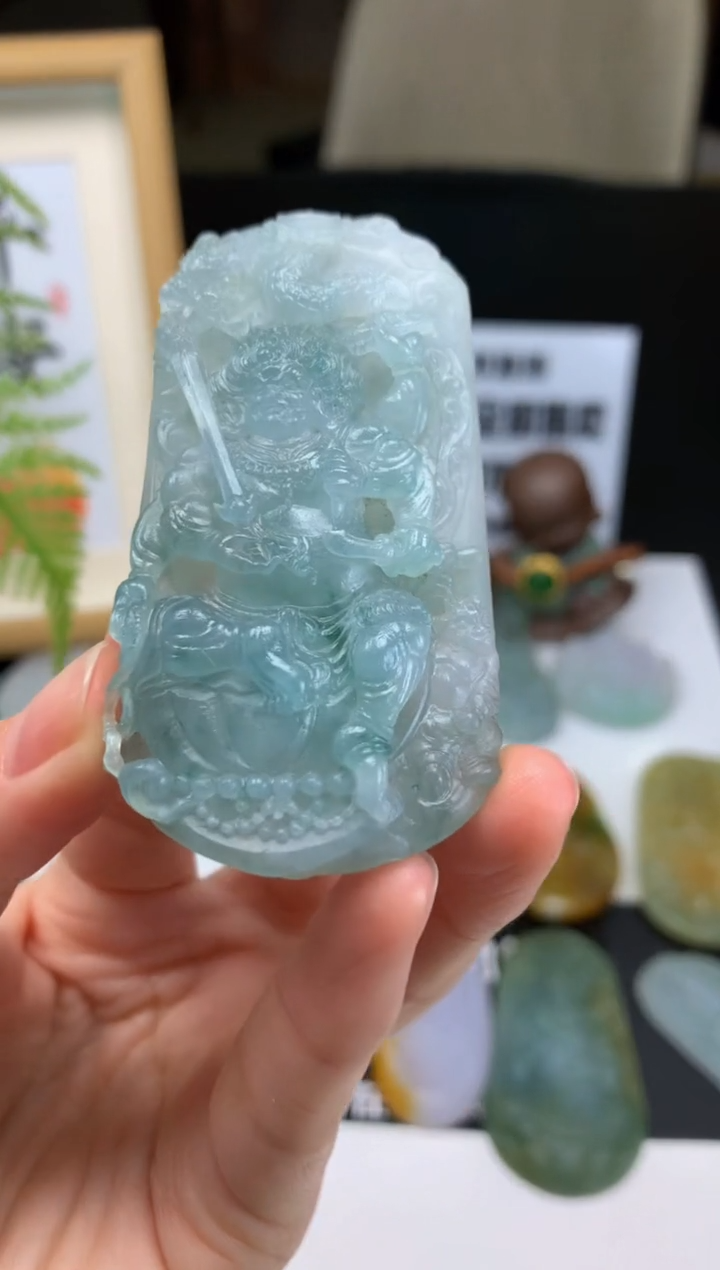 【闪购商品】定制翡翠未镶嵌-85412总价30000补15000