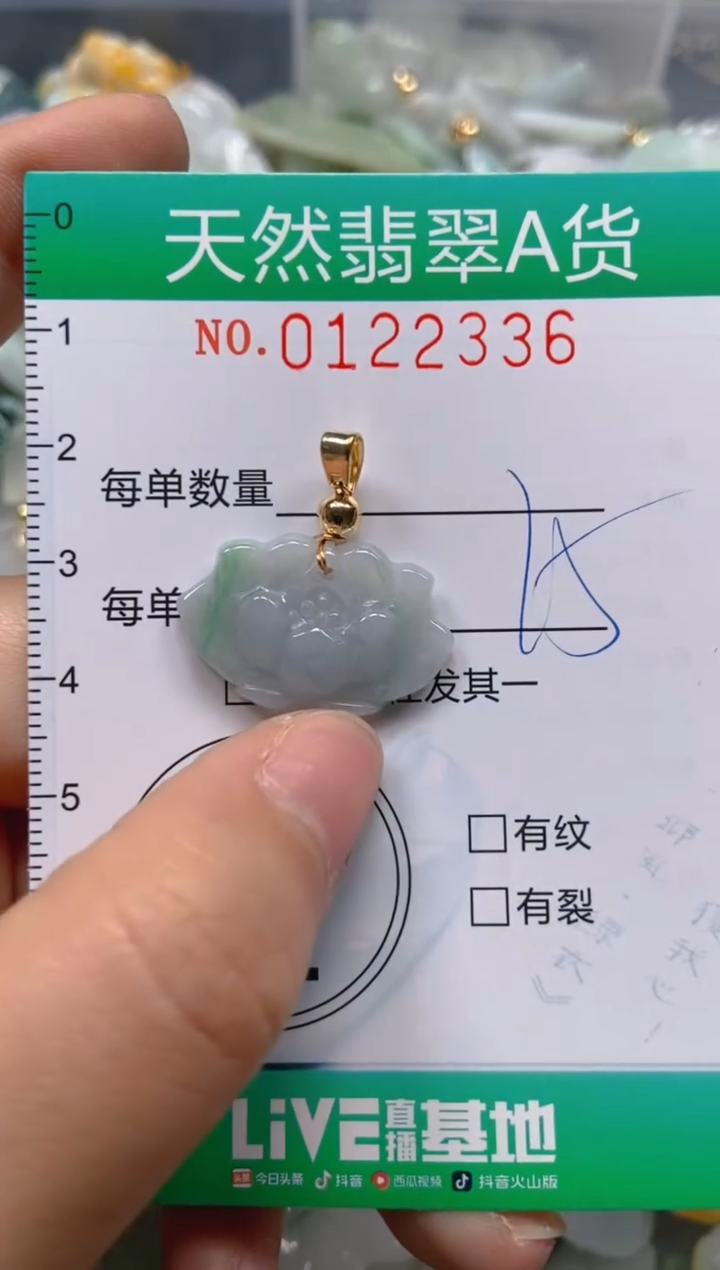 翡翠未镶嵌颈饰闪购0122336