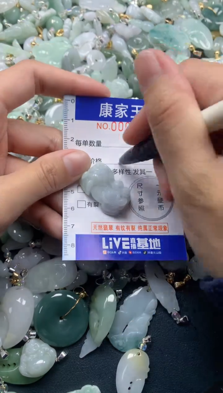 颈饰未镶嵌翡翠7965