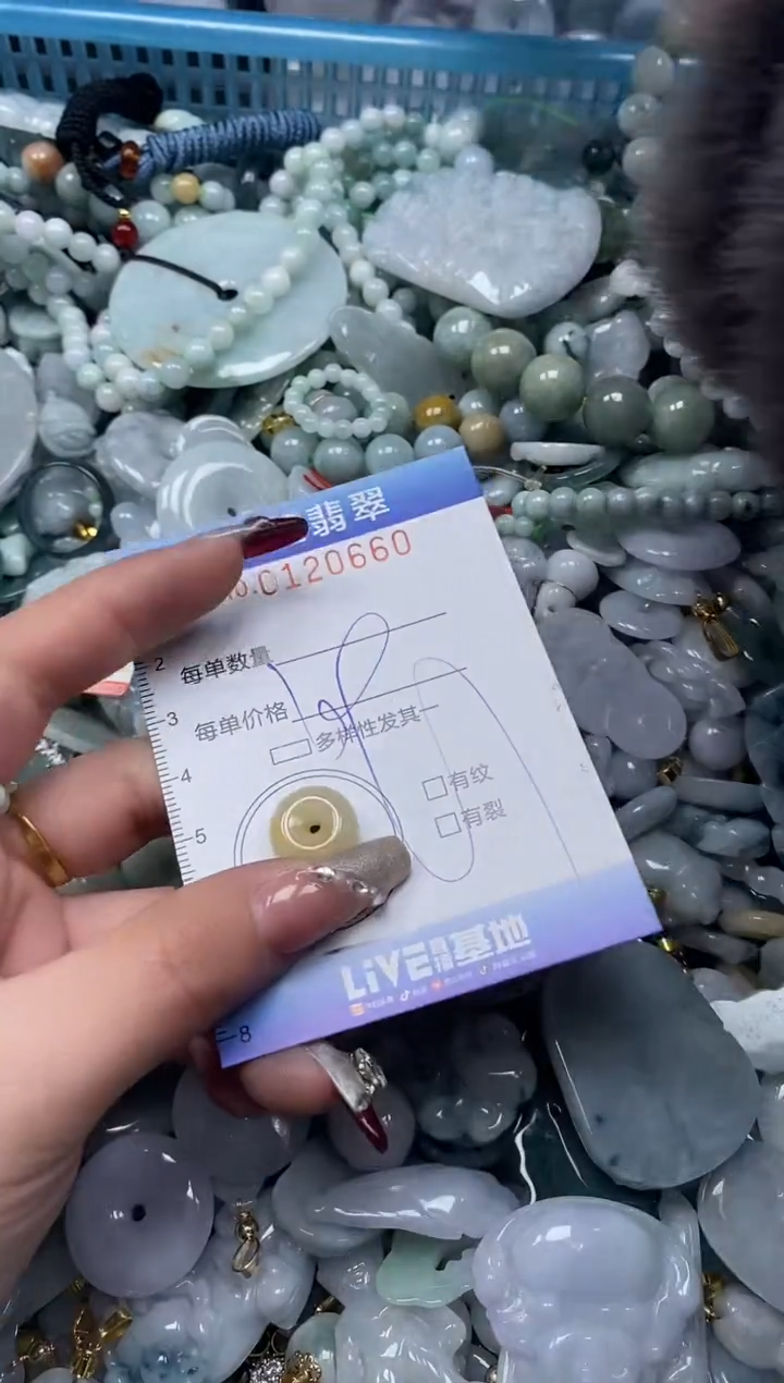 【闪购商品】翡翠颈饰未镶嵌闪购0120660