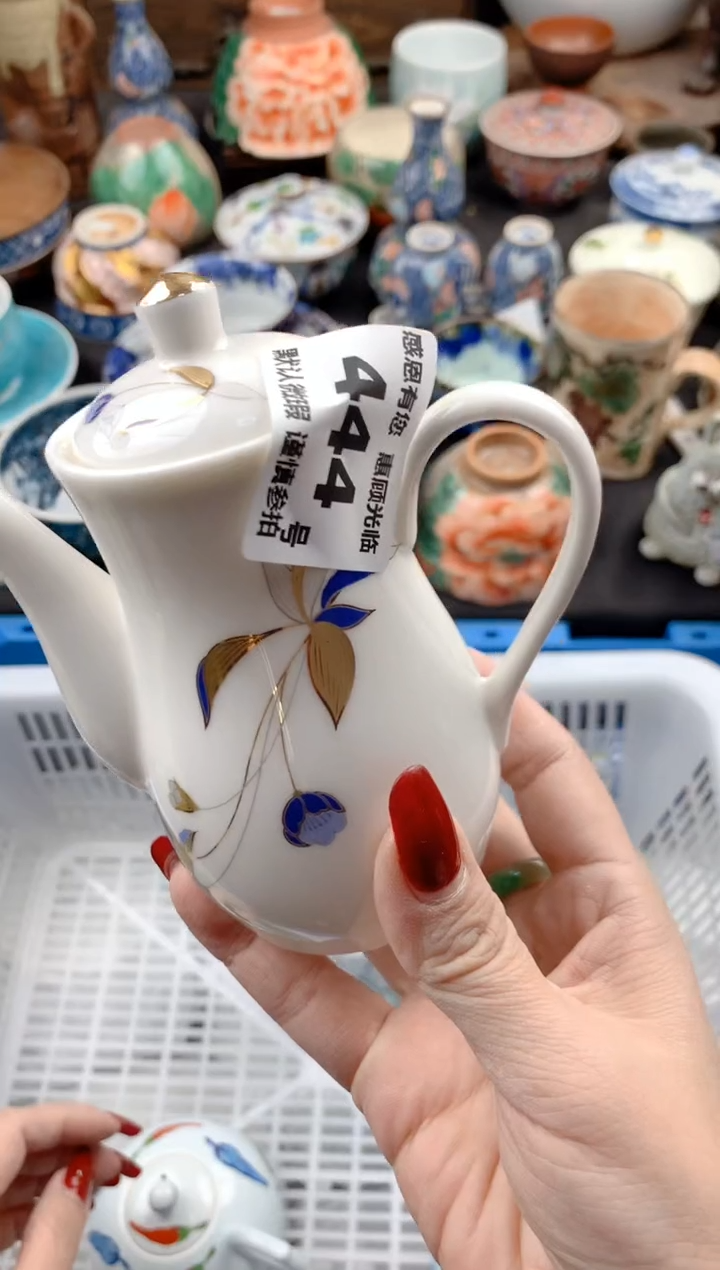 【闪购商品】瓷片444号九姑娘工艺品瓷器