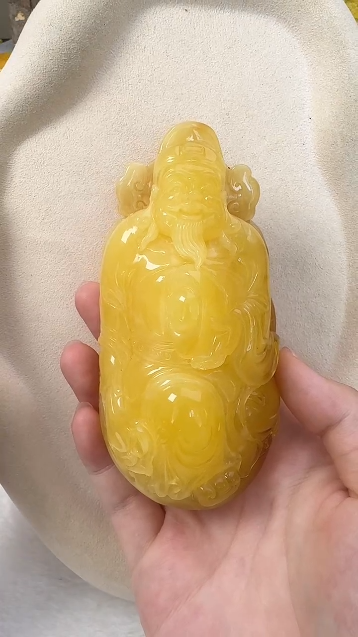 琥珀颈饰未镶嵌吊坠