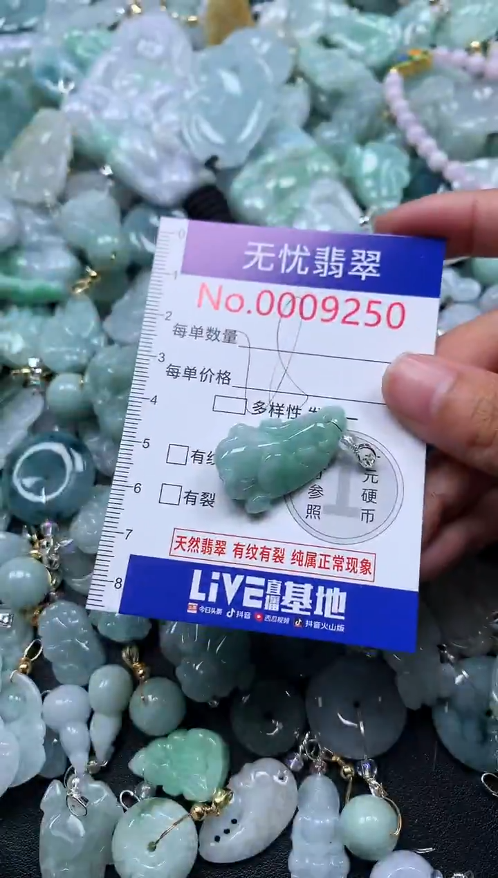 颈饰未镶嵌翡翠9250