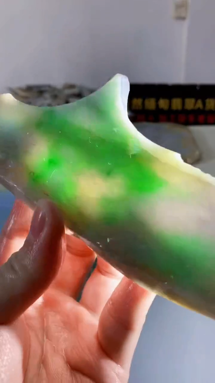 颈饰未镶嵌翡翠缅甸A货翡翠382