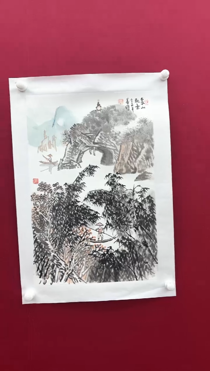 【闪购商品】国画L-刘老师绘画作品