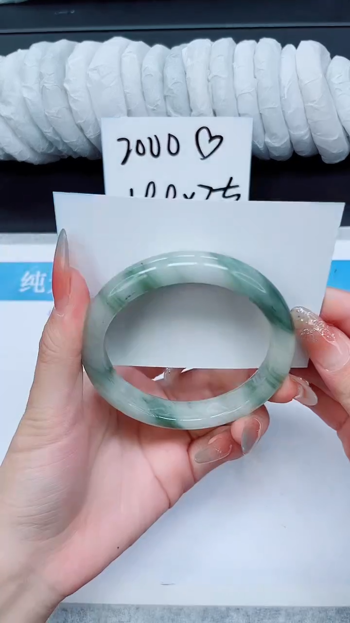 未镶嵌手镯石英质玉A62-60`61`62
