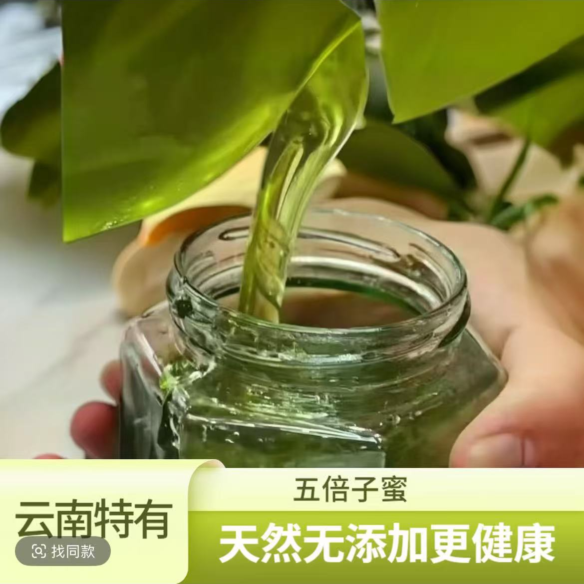 云南高山新鲜五倍子蜂蜜蜂农自产深山原蜜