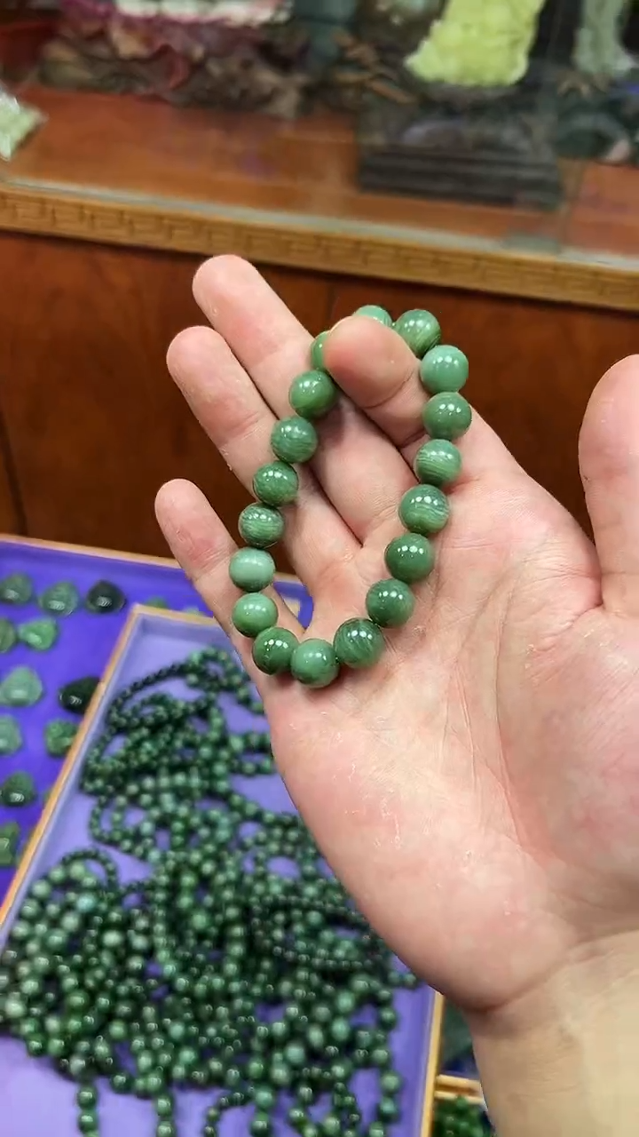 【闪购商品】和田玉手串未镶嵌黑猫手串多样性其一发货