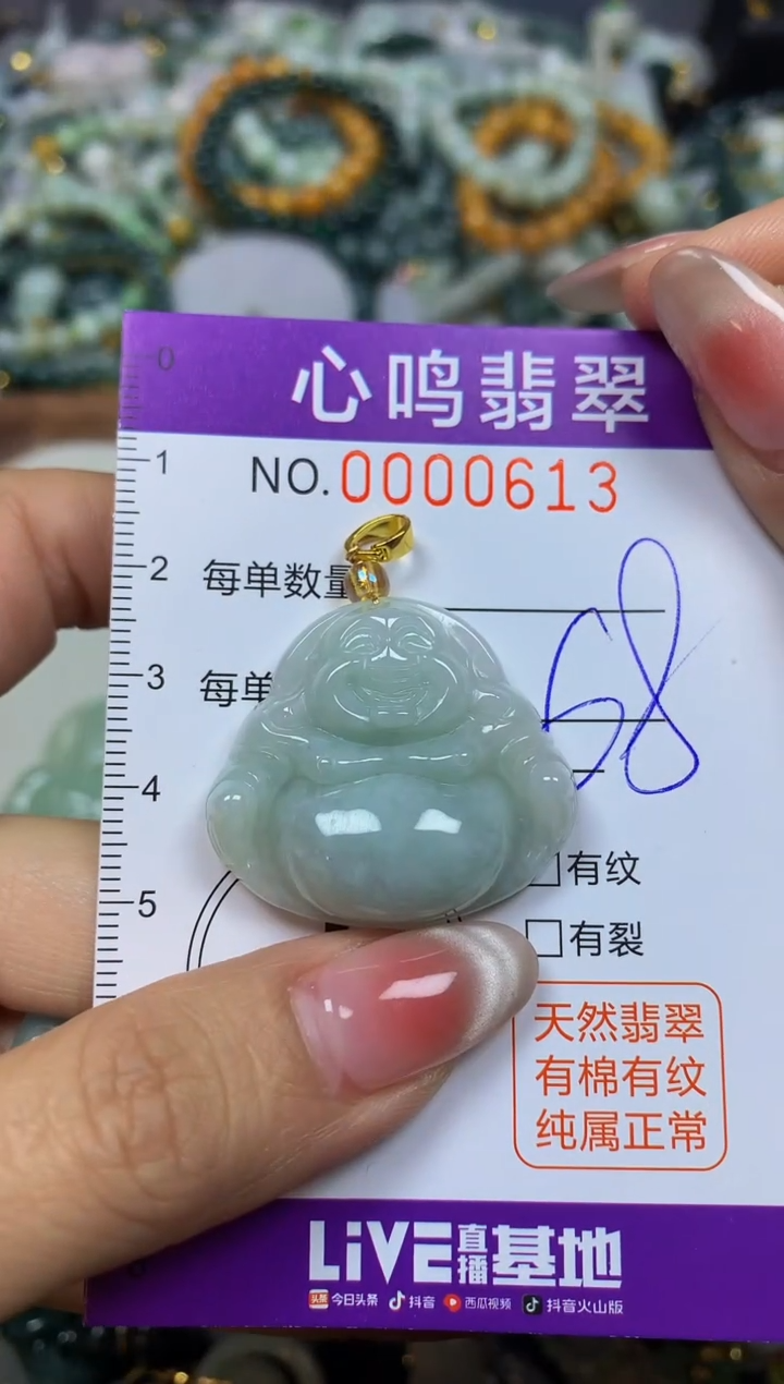 【闪购商品】翡翠颈饰未镶嵌闪购00613