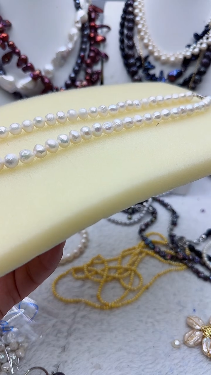 淡水珍珠未镶嵌套链33