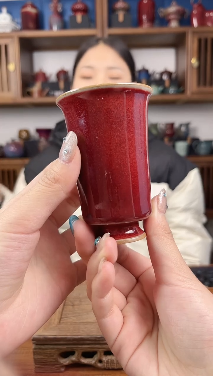 【闪购商品】瓷片钧尚源钧瓷主人杯