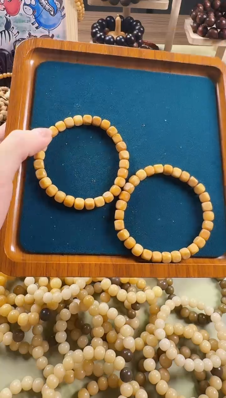 【闪购商品】白玉菩提吊坠龙脊菩提小方糖