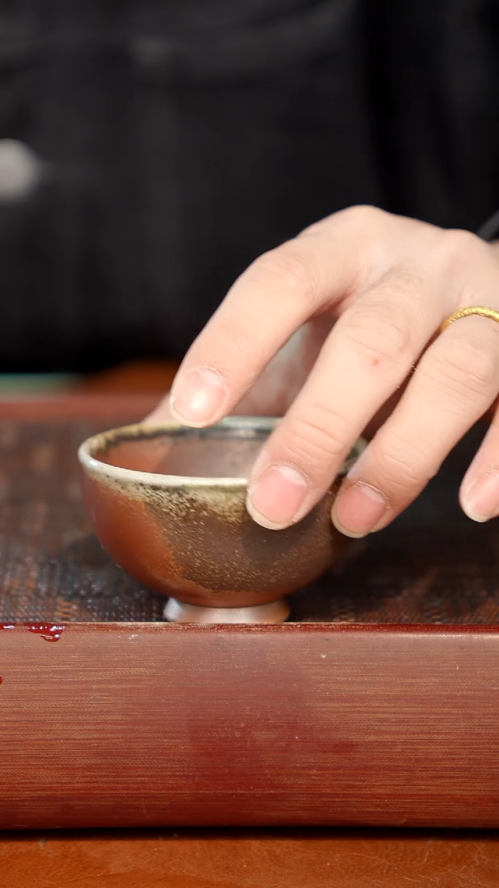 陶瓷奢瓷/瑞寅柴烧茶器（杯子）300微瑕