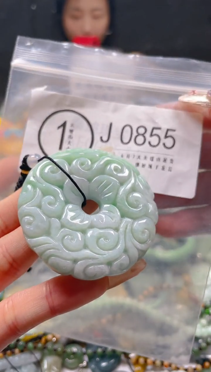 【闪购商品】翡翠颈饰未镶嵌/J/翡翠A货一图一物