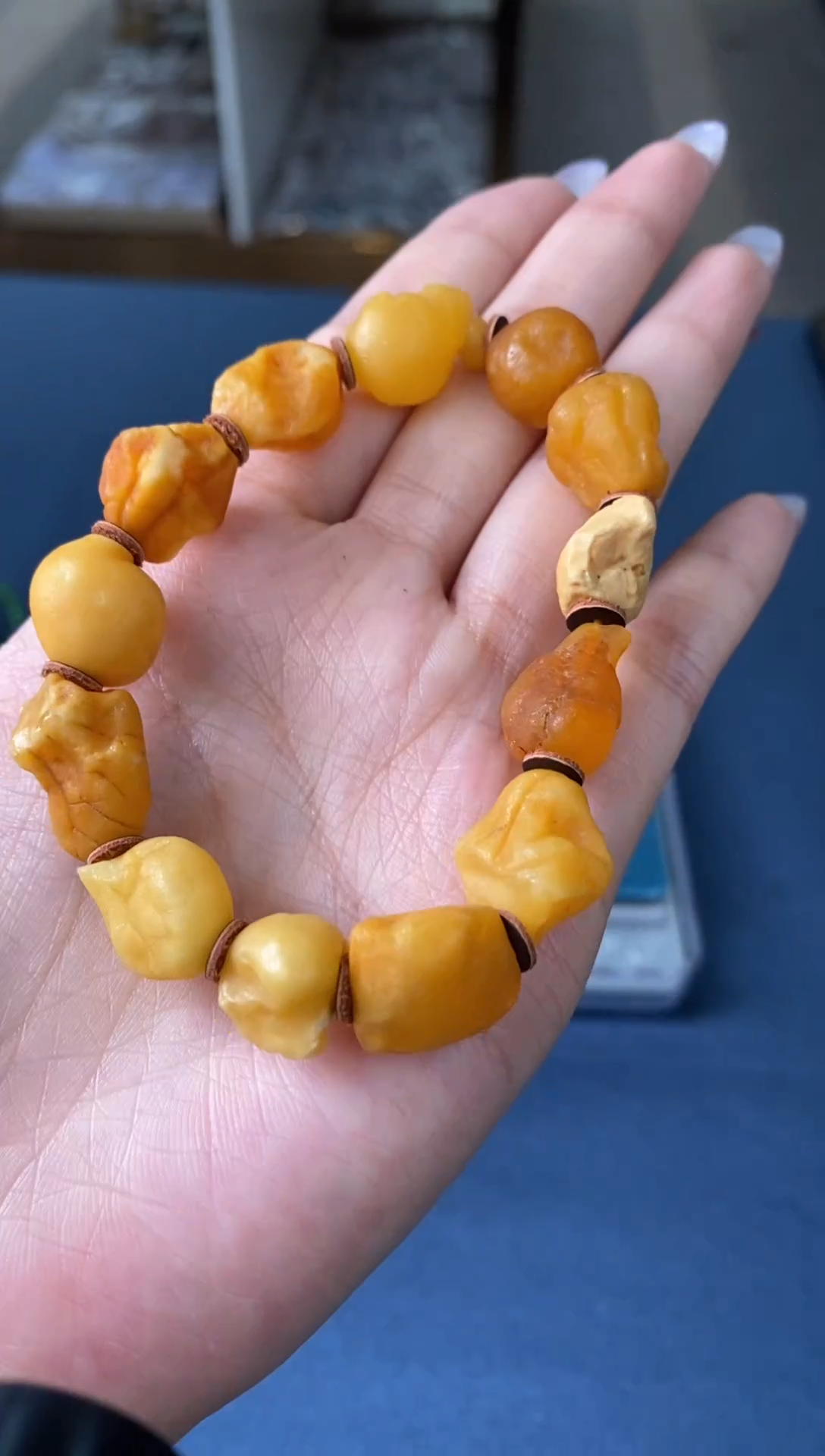【闪购商品】琥珀手串未镶嵌手串