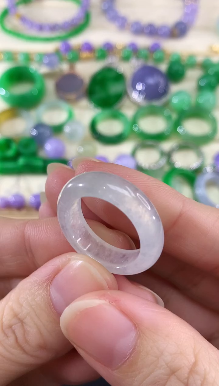 未镶嵌戒圈翡翠211|