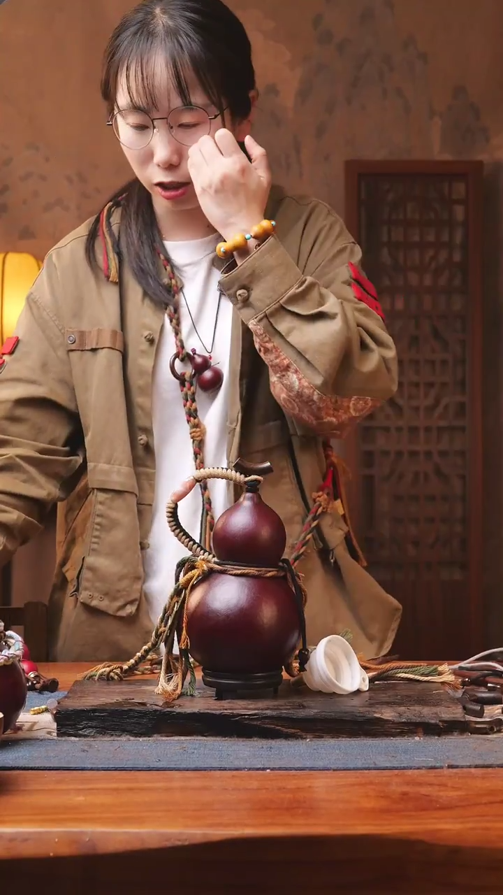 【闪购商品】62号精品大漆葫芦防腐防渗装水茶酒