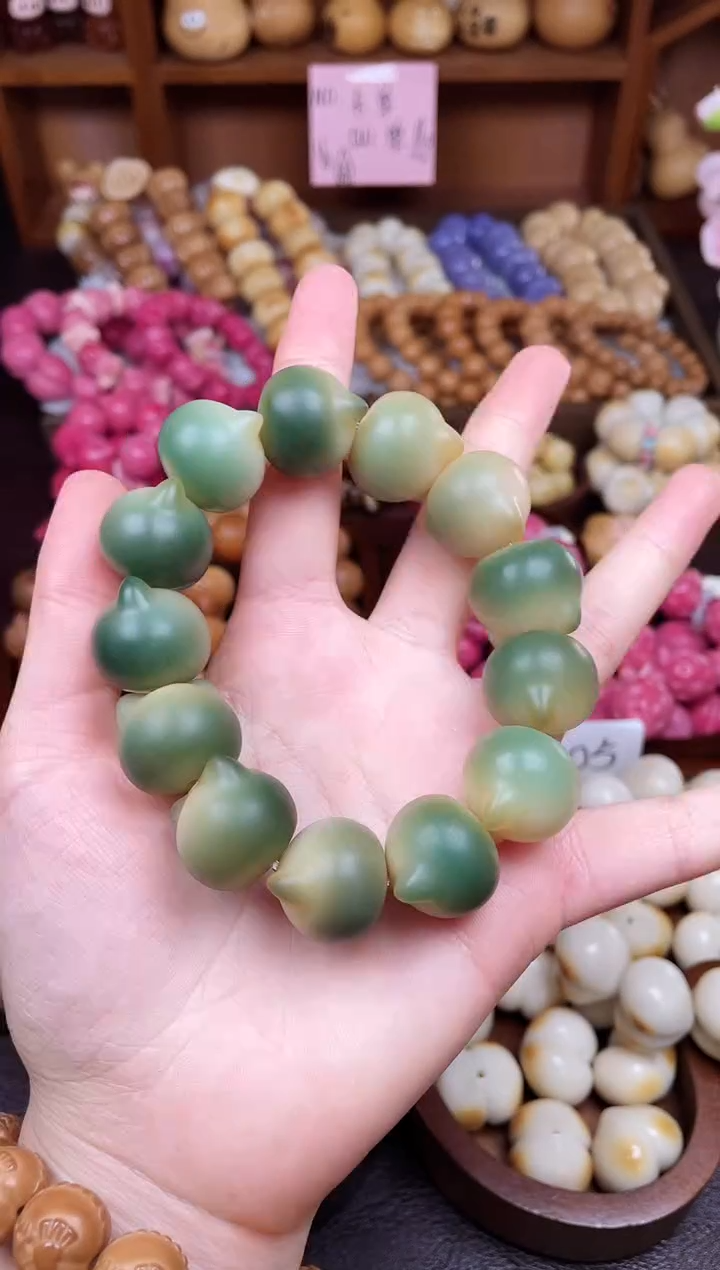 手串菩提根/象牙果Q阴皮猫猫头单圈