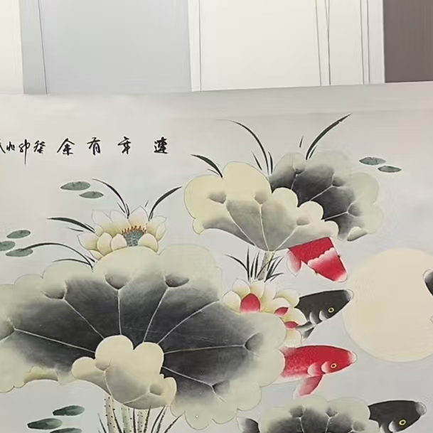橱窗展示/墨润鑫海文化/国画/孙兆武老师有证书
