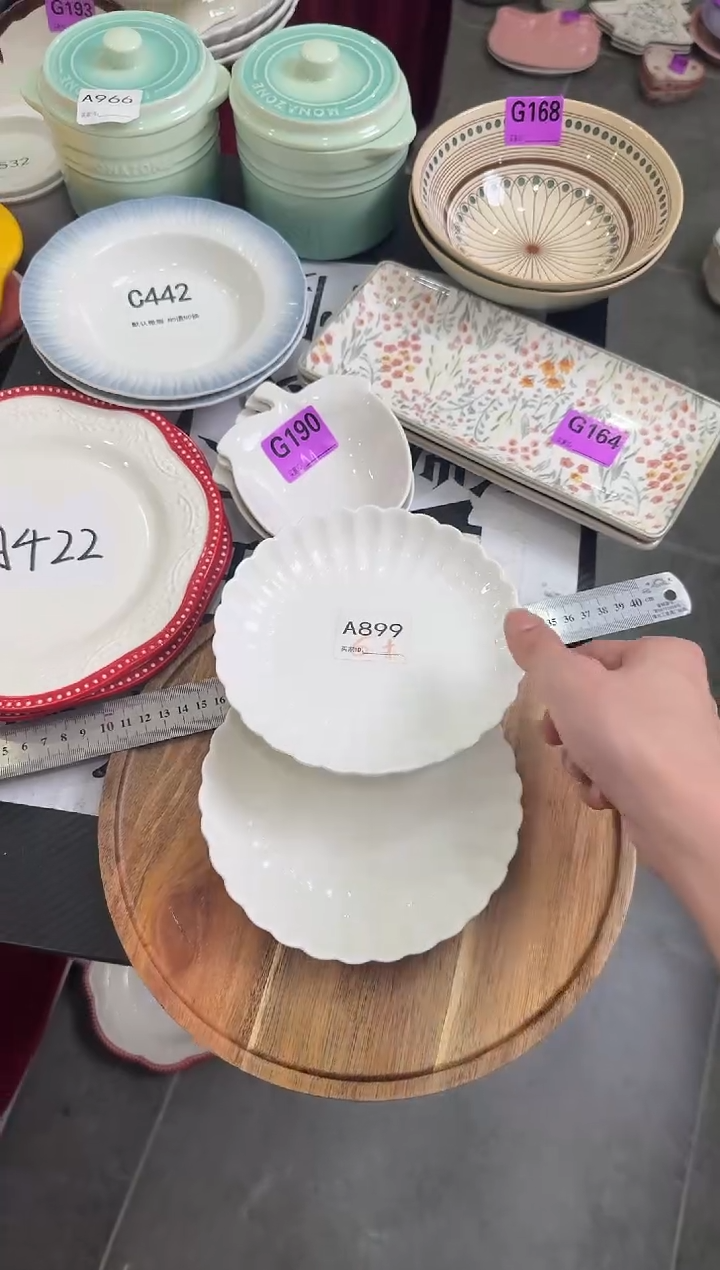 摆件陶A899-2个     陶瓷餐具库存微瑕