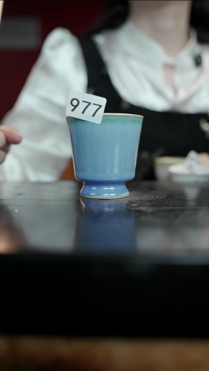 杯等烟雨陶瓷手作主人杯977