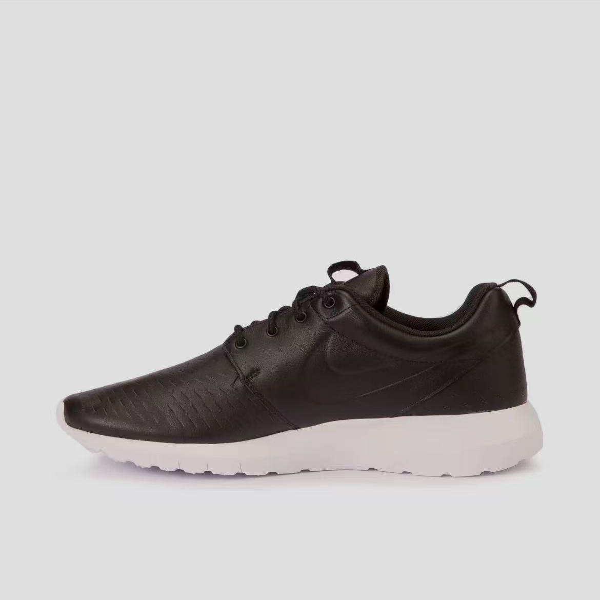 NIKE/耐克Roshe One缓震 防滑耐磨 舒适网面鞋 黑皮质833126-001