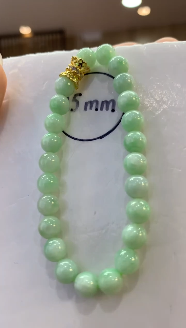 未镶嵌手串翡翠手串