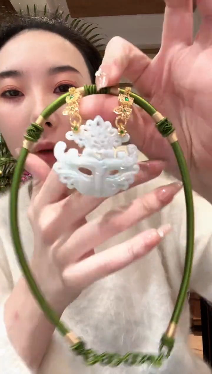 【闪购商品】翡翠颈饰未镶嵌国风