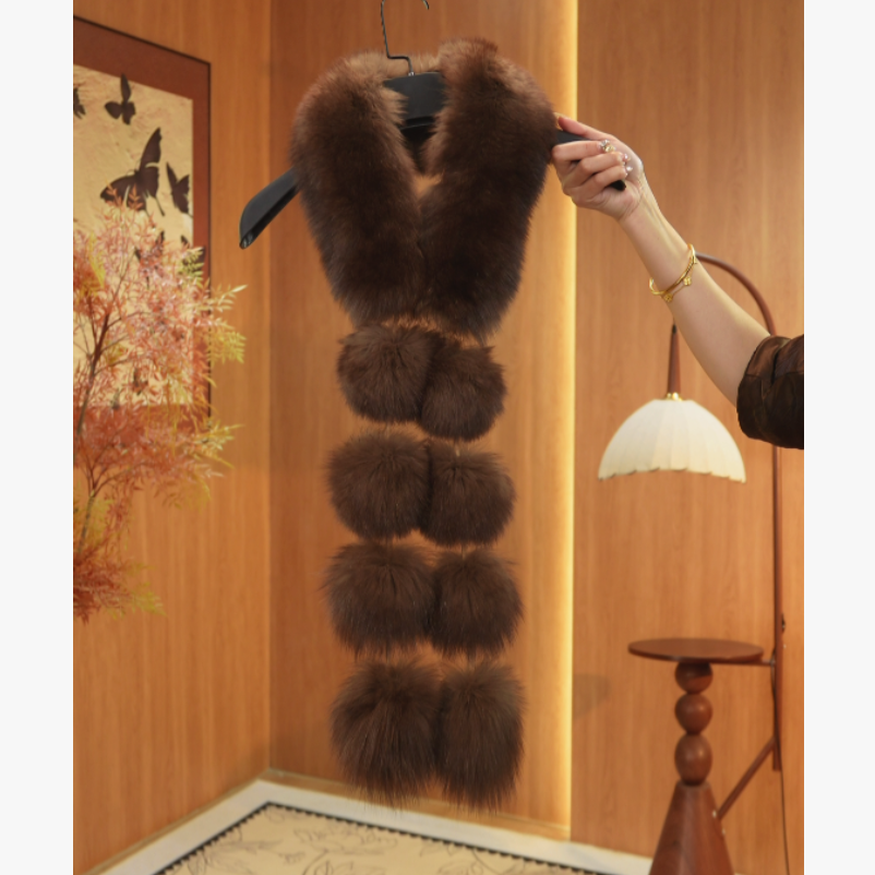 【爆品围脖】女围巾磁铁百搭韩版保暖纯色毛2025D177-小凡大女王仓