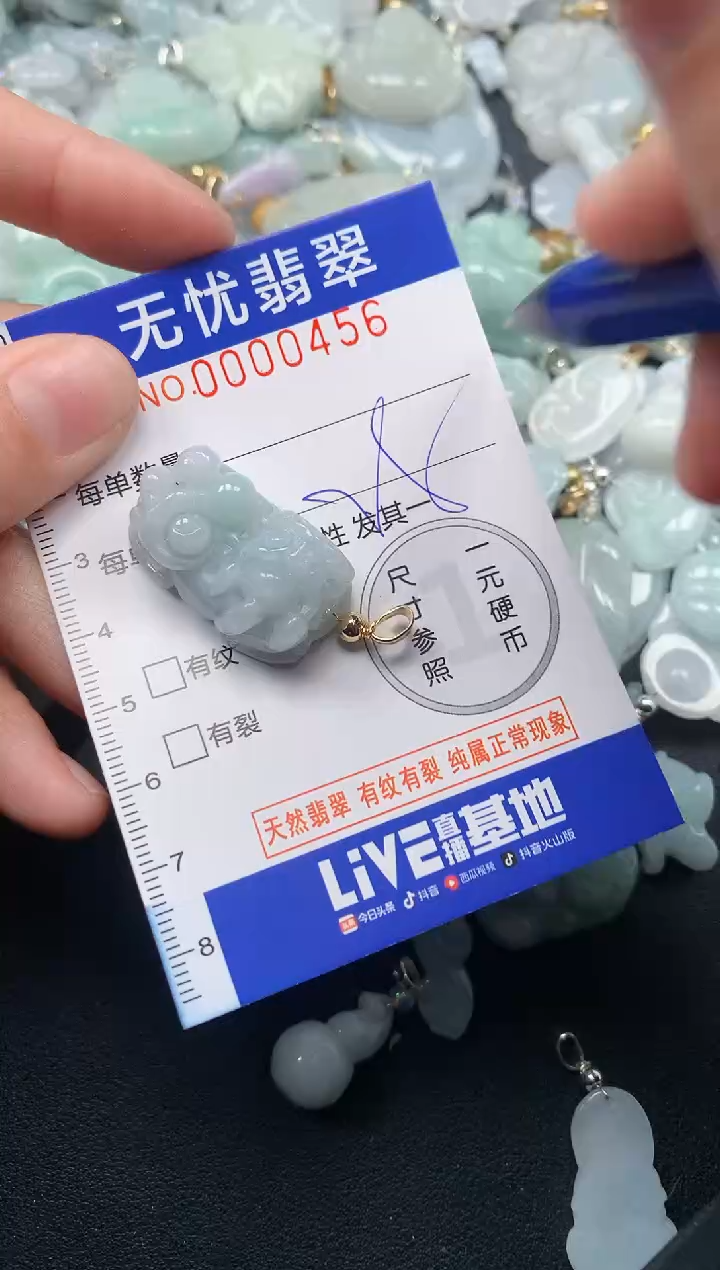 颈饰未镶嵌翡翠456