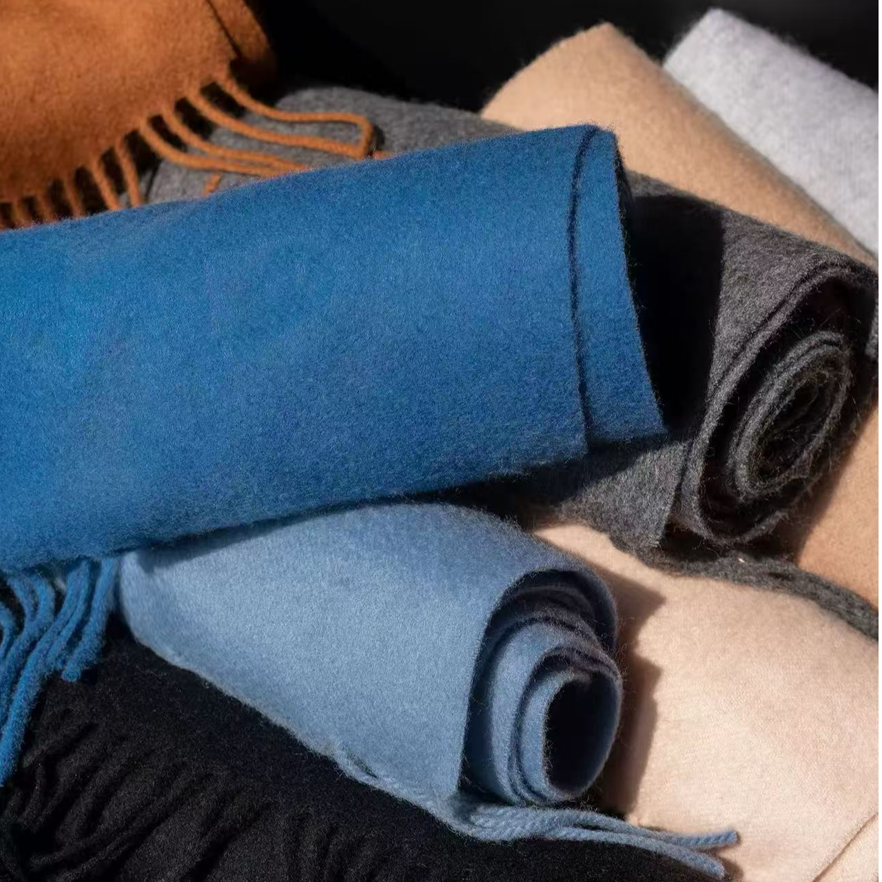 羊毛【韩版小披肩】经典百搭羊毛保暖围巾时尚韩版秋冬时尚单品