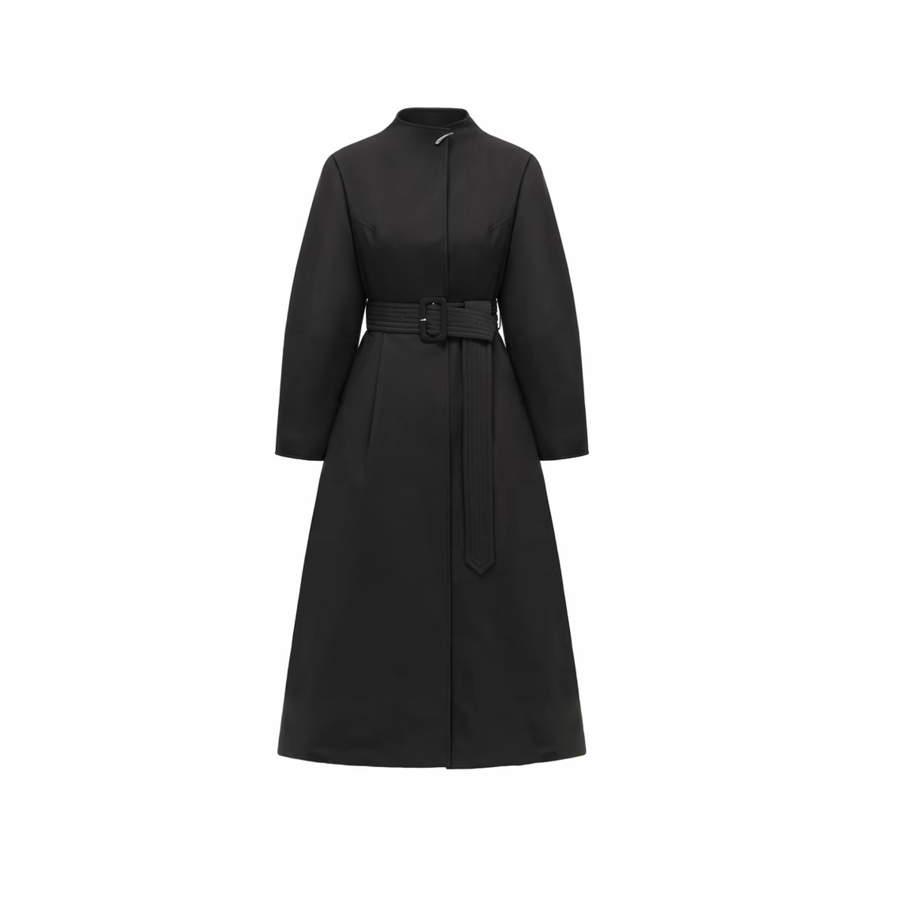 墨寒 | 收腰时尚冬季加厚显瘦腰带长款显瘦女士气质风衣鸭绒服