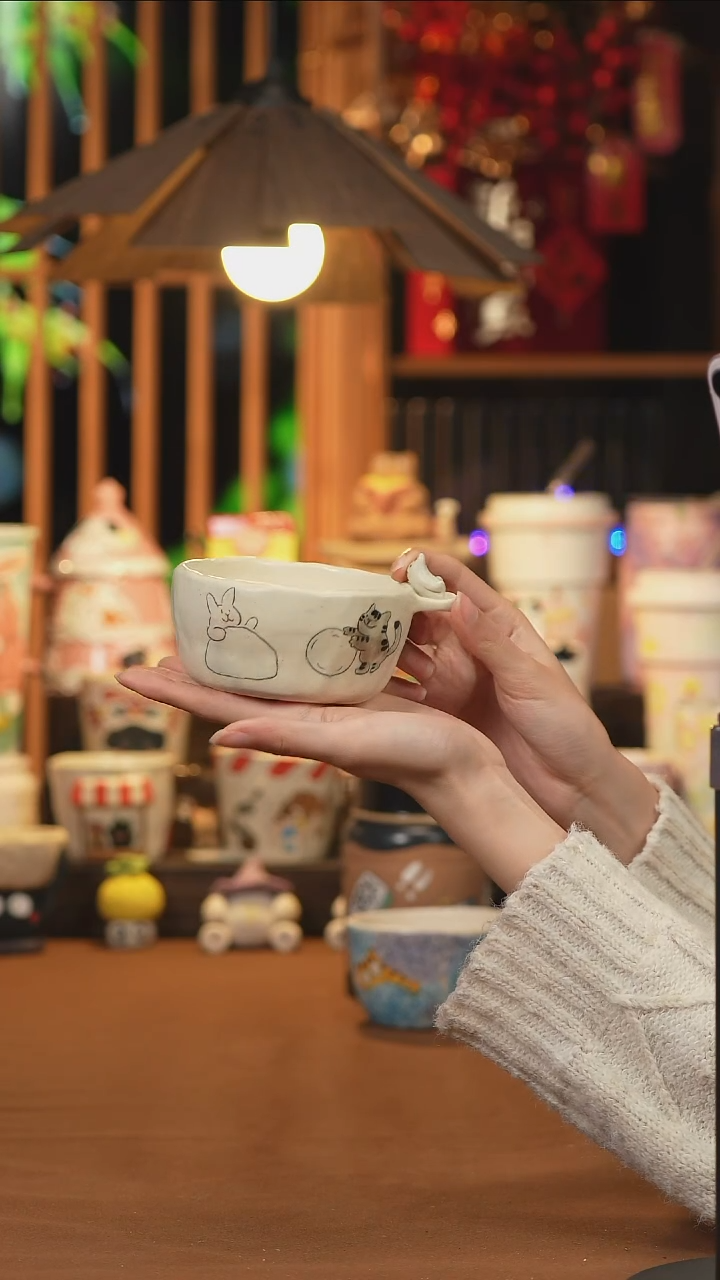 【闪购商品】摆件A1051文创纯手工手绘