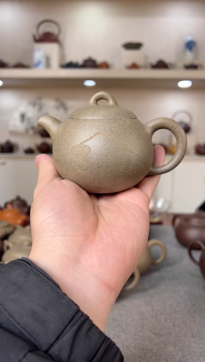 【闪购商品】紫砂茶壶小匏瓜 段泥 半手工