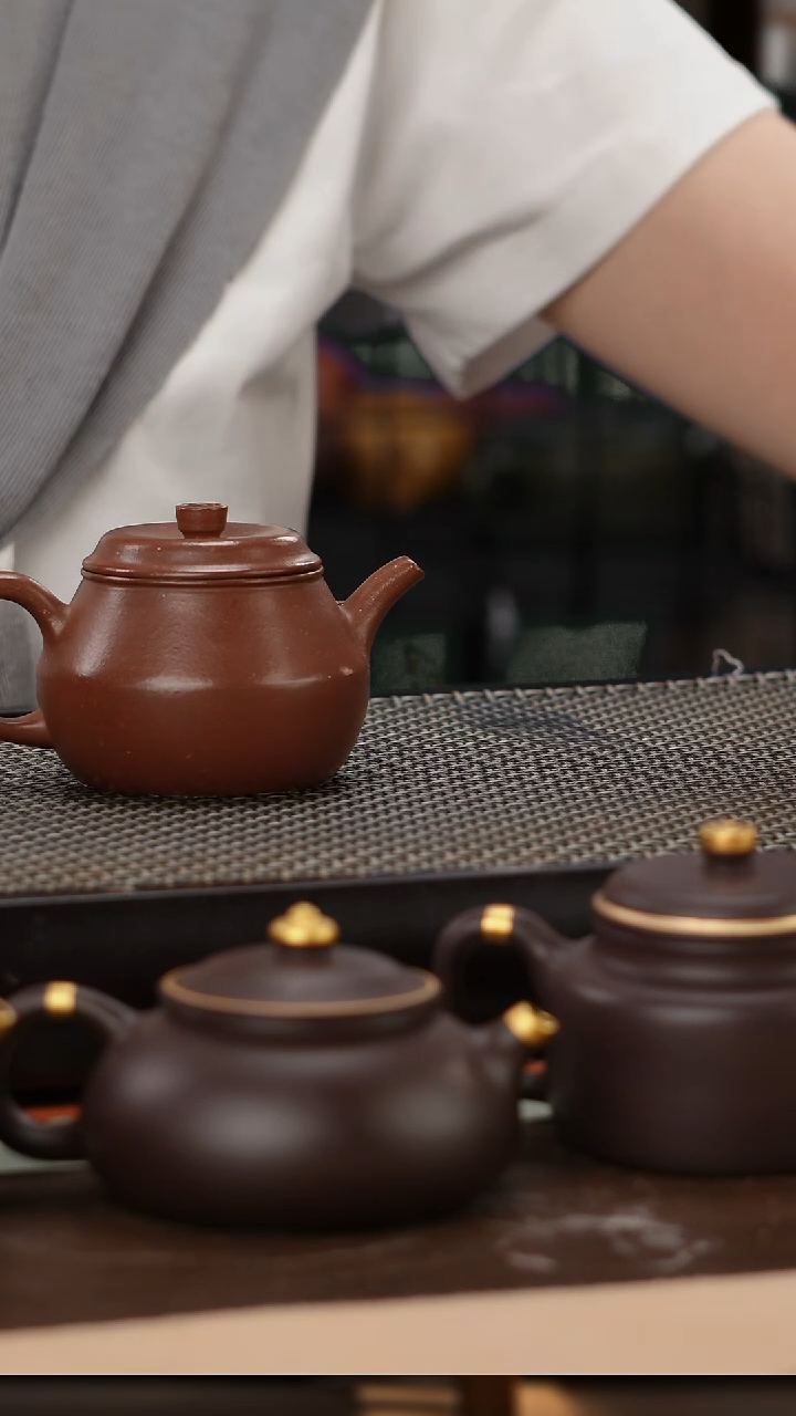 茶壶紫砂底槽清超精工宫灯130cc