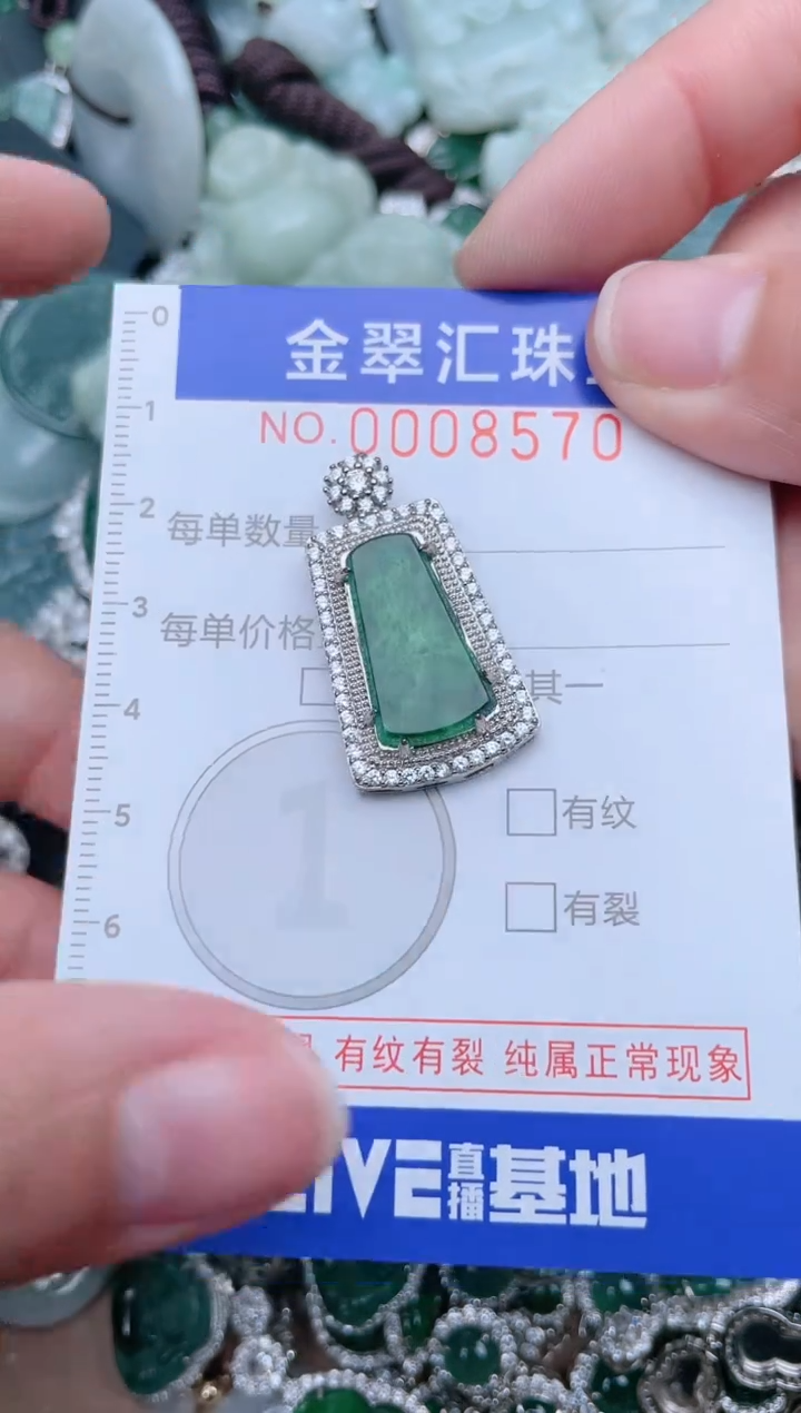 【闪购商品】翡翠颈饰未镶嵌8570.....1