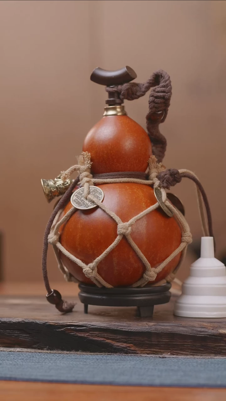 1618号链接精品大漆葫芦防腐防渗装水茶酒